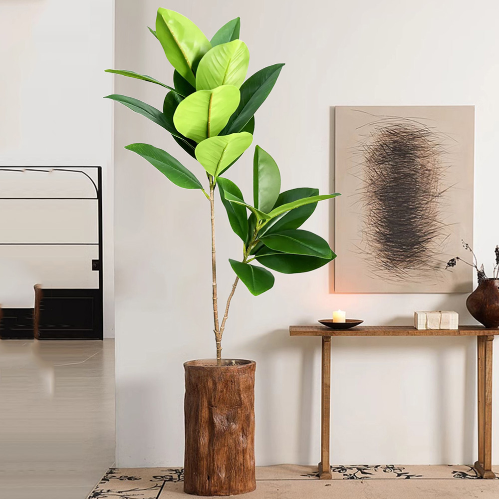 74-140cm Large Artificial Ficu - Ficus Lyrata Tree ulasan dan harga