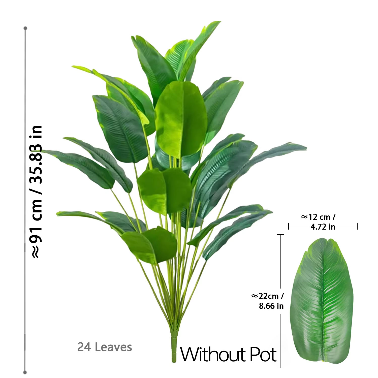 67-112cm Artificial Plants Lar - Monstera Adansonii ulasan dan harga